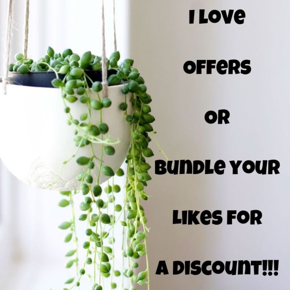 Offers Welcome or Bundle your likes for a discount
